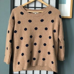 Madewell Dot Sweater